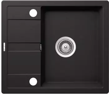 Schock Superb D-100SN Granitsp&uuml;le Einbausp&uuml;le Schwarz (SUPD100SNAGNE)