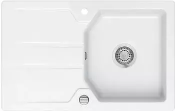 SystemCeram Solva 80 Keramiksp&uuml;le Einbau, rechteckig, Gr&ouml;nland (50220212)