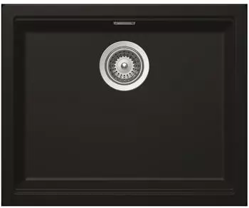 Schock Kiruna N-100L-A Einbauspüle aufliegend CRISTADUR® Schwarz (KIRN100LABLACK)