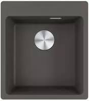 Franke 114.0715.527, Franke Fragranitbecken MRG 610-39 A Schiefergrau Druckknopf