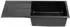 Stabilo Sanitär Barbados Einbauspüle Granitoptik schwarz 940x450x215mm rechts (4054827146638)