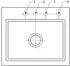 Villeroy & Boch Subway Style 60 S Einbauspüle 600x510mm (336602AM)