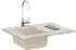 vidaXL Waschbecken 80% Quarz 20% Harz 670x460mm beige (42028410)