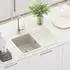 vidaXL Waschbecken 80% Quarz 20% Harz 670x460mm beige (42028410)