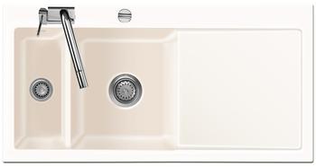 Systemceram Mera 100 F links Magnolie + Excenterbetätigung