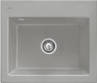 Villeroy & Boch Subway 60 S FLAT fl&auml;chenb&uuml;ndige Sp&uuml;le, Ablaufgarnitur mit