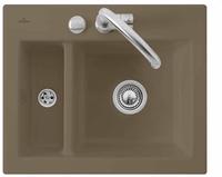 V&B Sp&uuml;le Subway 60 XM m Abl.garn, Exzenter, timber CeramicPlus