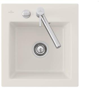 Villeroy & Boch Subway 45 XS crema + Excenterbet&auml;tigung + Lochbohrungen