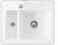 Villeroy & Boch Subway 60 XM FLAT fl&auml;chenb&uuml;ndige Sp&uuml;le, Ablaufgarnitur mit
