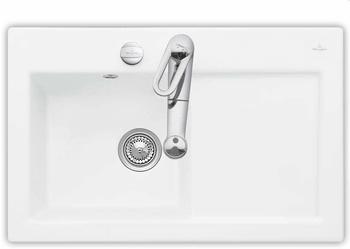 Villeroy & Boch Subway 45 links weiß alpin + Excenterbetätigung