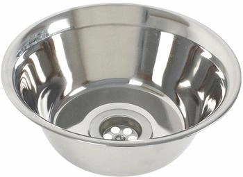 Saro Camping Rundspülbecken 24 cm mit Anschluss 1 1/2