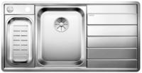 Blanco 522105, Blanco Axis III 6 S-IF Edelstahl Seidenglanz Becken links