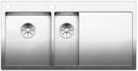 Blanco 521646, BLANCO CLARON 6 S-IF Edelstahl mit Ablauffernbedienung Hauptbecken