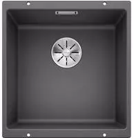 Blanco 523423, Blanco Subline 400-U Granitsp&uuml;le 40x40 cm grau/graphit/onyx 523423
