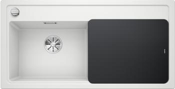 Blanco Zenar XL 6 S links weiß + Excenterbetätigung + InFino + Glasschneidbrett