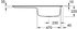 Villeroy & Boch Architectura 60 crema + Excenterbetätigung