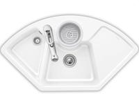 VILLEROY & BOCH 6708 01 R1, Villeroy & Boch Solo Eck Wei&szlig; (alpin) - 6708 01 R1