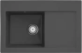 Villeroy & Boch Subway 45 links graphit + Handbetätigung