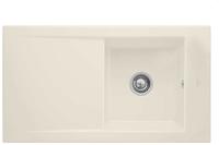 Villeroy & Boch 330701FU Timeline 50 Ivory Keramiksp&uuml;le Handbet&auml;tigung Einbausp&uuml;le