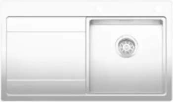 Blanco Divon II 45 S-IF rechts edelstahl seidenglanz + Excenterbetätigung + InFino