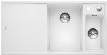 Blanco Axia III 6 S rechts weiß + Excenterbetätigung + InFino + Glasschneidbrett