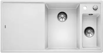 Blanco Axia III 6 S-F mit Exzenterbet&auml;tigung Becken rechts wei&szlig; (523486)
