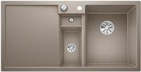 Blanco 523351, Blanco COLLECTIS 6 S SILGRANIT PuraDur mit Ablauffernbedienung tartufo