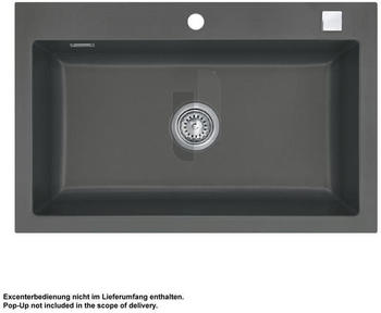 SystemCeram Mera 80 F schiefer Handbet&auml;tigung (557001-85)