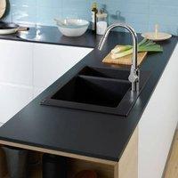 hansgrohe S510-F635 Einbausp&uuml;le 180/450, K&uuml;chensp&uuml;len, 43315170, graphitschwarz