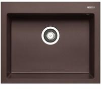 Pyramis 70045312, Pyramis breite Granit K&uuml;chen Einbausp&uuml;le 60 cm