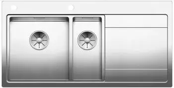 Blanco Divon II 6 S-IF Edelstahl Becken links