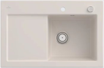 Villeroy & Boch Subway 45 rechts crema + Excenterbetätigung