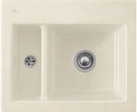 Villeroy & Boch Subway Style 50 Einbausp&uuml;le, Ablaufgarnitur mit Excenterbet&auml;tigung,