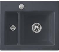 Villeroy & Boch Subway 60 XM flat rechts Ebony + Excenterbetätigung + Lochbohrungen