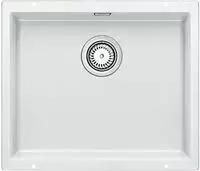 Subline 500 - Silgranitsp&uuml;le, 53x46 Cm, Infino, Wei&szlig; 523436 - Blanco