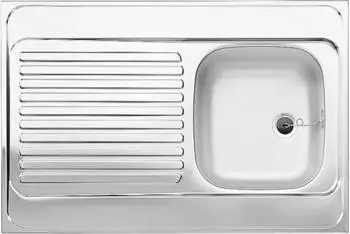 Blanco Axia III 6 S Becken links Exzenterbetätigung felsgrau (524644)