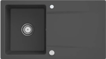 Villeroy & Boch Siluet 50 graphite + Excenterbetätigung