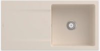 V&B Sp&uuml;le Siluet 60 m Abl.garn, rd mit Handbet&auml;tigung, ivory
