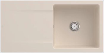 Villeroy & Boch Siluet 60 mit Handbetätigung, Ivory