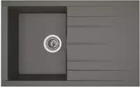 Mineralite Einbausp&uuml;le 1 Becken Houston 80 X 50 Sp&uuml;le Sp&uuml;lbecken - Respekta