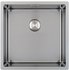 Caressi CAPPR10 CAPP40R10 44 x 44 cm Edelstahl (CAPP40R10)
