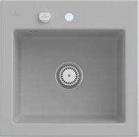 Villeroy und Boch Subway 50 S Einbausp&uuml;le 331502SM mit Ablaufgarnitur,