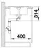 Blanco Favum XL 6 S ohne Exzenterbedienung weiß (524235)