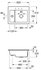 Villeroy & Boch Subway 60 XM Stone White Exzenterbetätigung (678002RW)