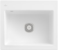 Villeroy & Boch 330901RW Subway 60 S Stone White Keramiksp&uuml;le Handbet&auml;tigung