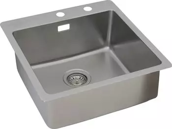 Respekta Chicago 50x50cm Edelstahl – Einzelbecken mit optimaler Tiefe