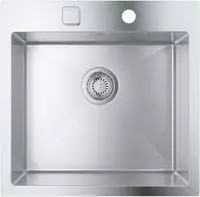 GROHE K800 Edelstahl-Einbausp&uuml;le 51,8 x 51 cm, K&uuml;chensp&uuml;len, 31583SD1, edelstahl