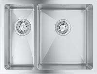 GROHE K700 Edelstahlsp&uuml;le 59,5 x 45 cm mit 1,5 Becken, f&uuml;r Einbau rechts,