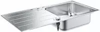 Grohe Einbausp&uuml;le 31563SD1 86x50cm, aufliegend oder fl&auml;chenb&uuml;ndig, 1 Becken,
