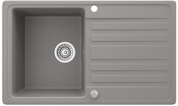 Bergström Granit Spüle Einbauspüle Spülbecken 765x460mm Beton – Eleganz und Funktionalität in Ihrer Küche